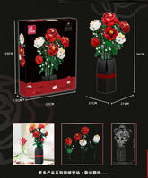 building block flower sets